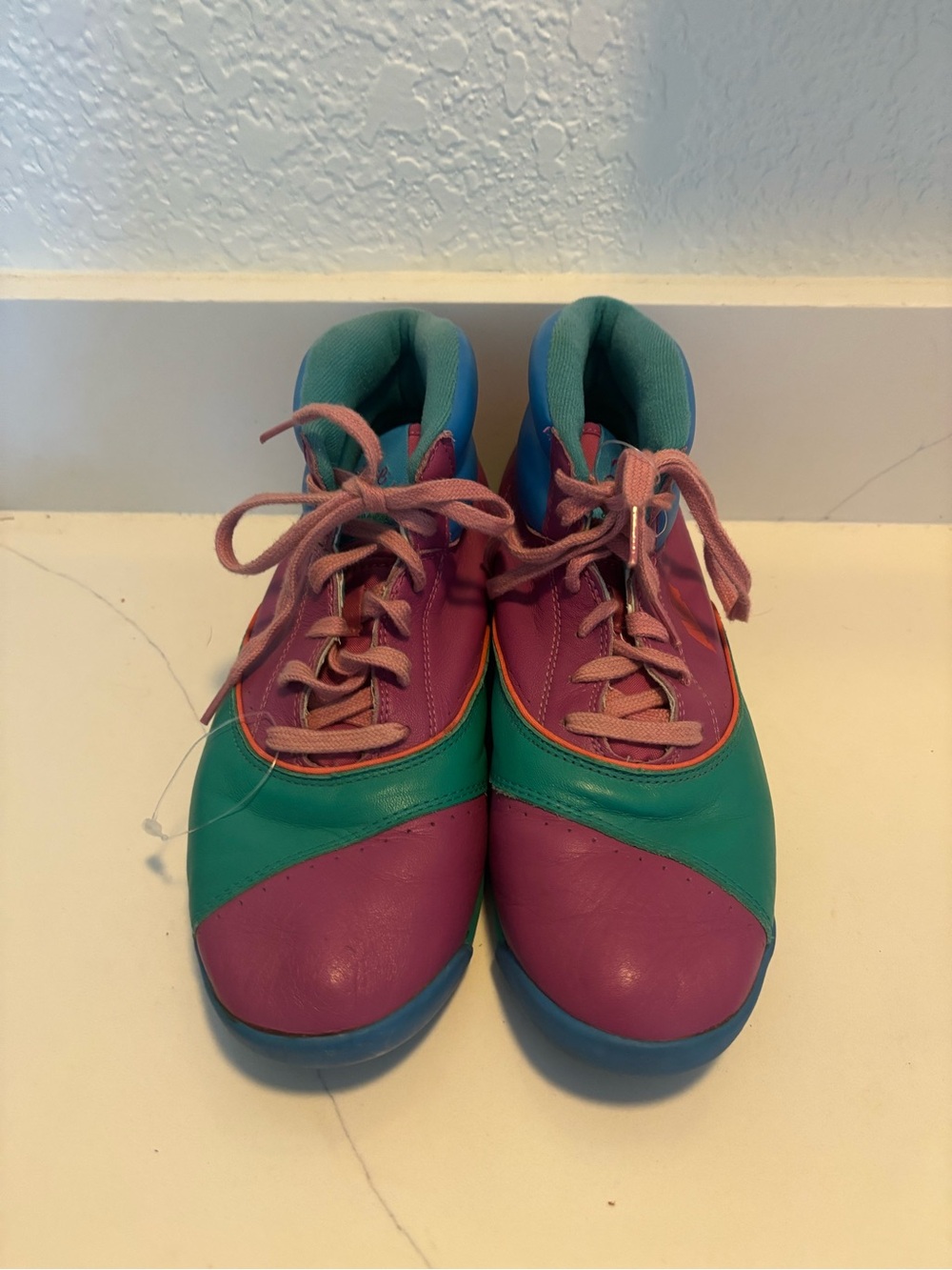 Avia Retro 80s Colorblock Leather Sneakers Size 8